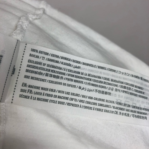 HOLLISTER Men's T-Shirt White Grey Short Sleeve XL - Picture 7 of 8